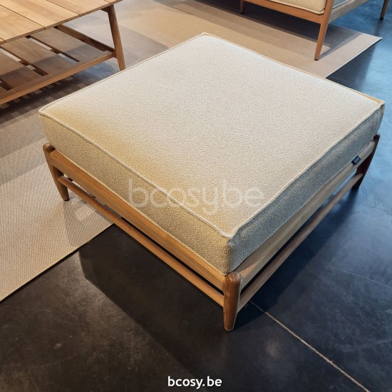 Jardinico NOA Pouf 83x83 Teck Brulé.