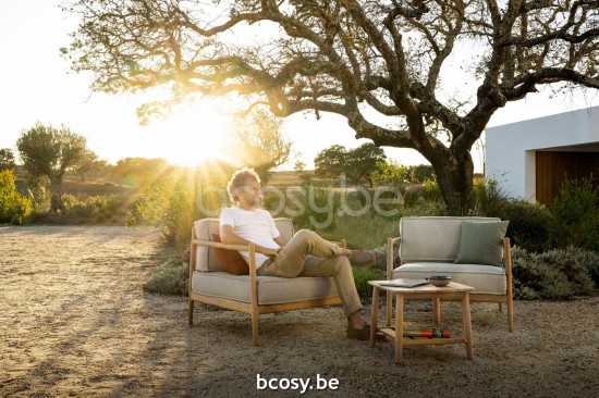 Jardinico NOA Square Side Table Teak.