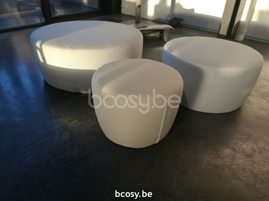 Jardinico POUFS BAY Round Pouf Large Sky.