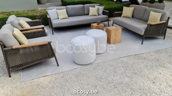 Jardinico SCOOP Gartenloungegarnitur Gartencouch Loungegruppe.