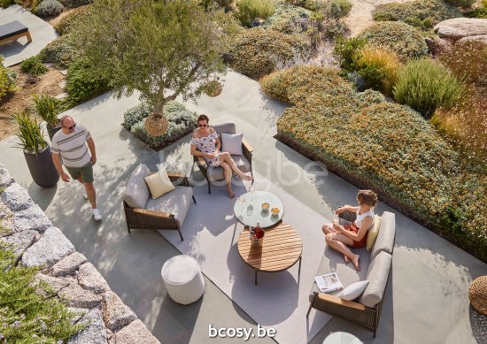 Jardinico SCOOP Sofa 2p Lava - Brown Beige.