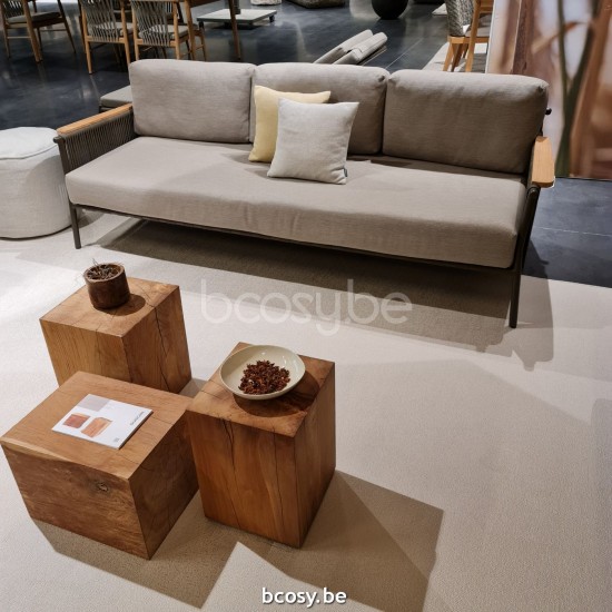 Jardinico SCOOP Sofa 3 Seater Lava - Brown Beige.