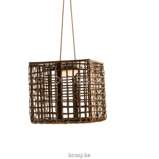 Jardinico SOLORE Square Led Light 34x34 Cube Medium Taupe.