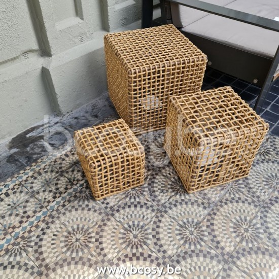 Jardinico SOLORE Éclairage Led Petit Cube Natural.