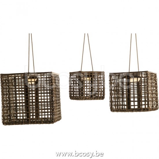 Jardinico SOLORE Square Led Light Cube Small Taupe.