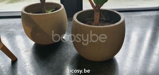 Jardinico TERRA Runder Pflanzentopf Medium Ballon Sabbia.