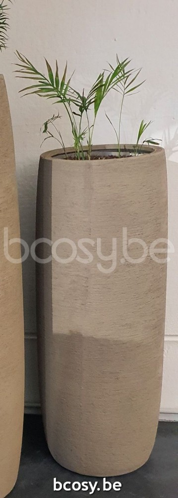 Jardinico TERRA Runder Pflanzentopf Alto Klein Sabbia.