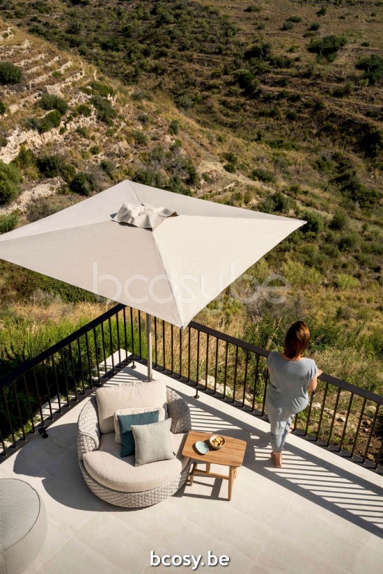 Jardinico TONDO Fauteuil De Jardin 1p Lin alu - Corde seal Pampas cat C.