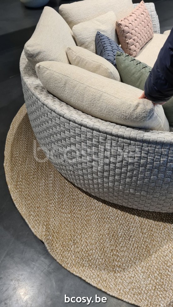 Jardinico TONDO Gartenbetten Aussenbetten in Aluminium.