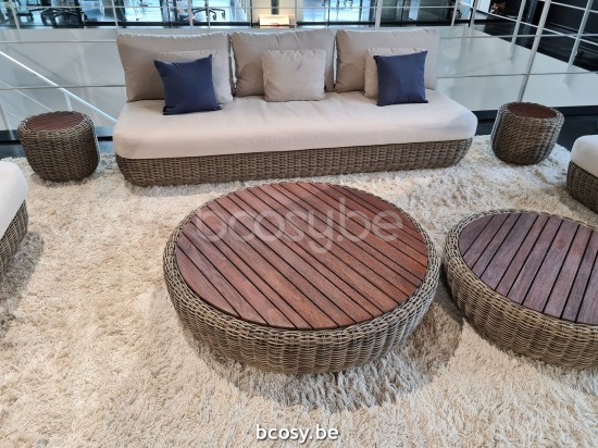 Jardinico TUGU Sofa 3s Armless 240 Cottage Linnen.