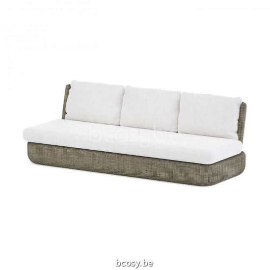 Jardinico TUGU Sofa Zonder Armleuningen 3p 240 Cottage Linnen.