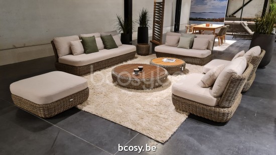 Jardinico TUGU Round Coffee Table Cottage - Teak.