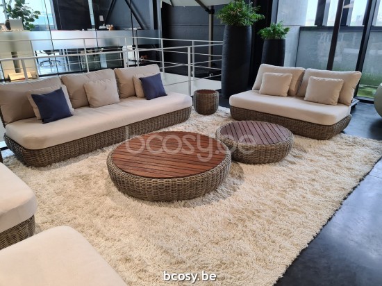 Jardinico TUGU Garden Coffee Tables in teak.