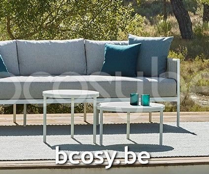 Jardinico VOLTE Bout De Canapé Blanc Ceramic Bianco.