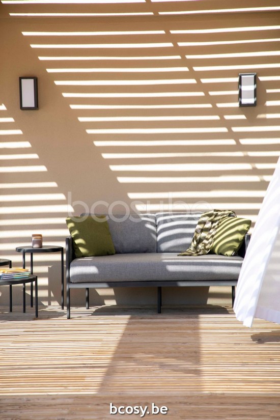 Jardinico VOLTE Table Basse Antracite Ceramic Nero-Charcoal.