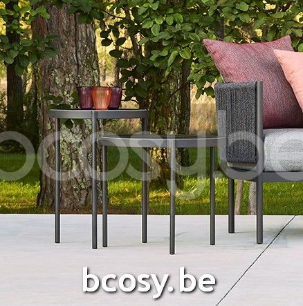 Garten.ag Brandstores Jardinico24 VOLTE Außen Garten Beistelltisch Nestbar--Ø60-A31-K31.