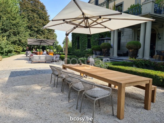 Jardinico YUNA Aussensessel Gartensessel gartenstuhl gartenstuehle mit armlehne.