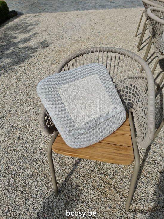 Jardinico YUNA fauteuils de jardin avec accoudoirs.