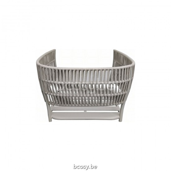 Jati Kebon Cala Canapé 1 place Aluminium Dune mat.