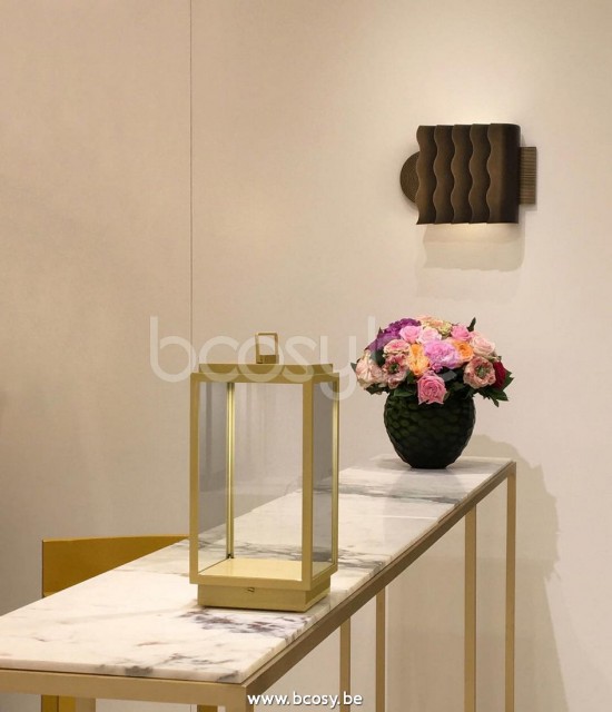 Tekna Nautic BLAKES TABLE LAMP-2700K gelakt Maïs-helder glas.