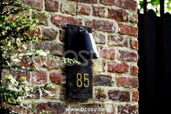 Tekna Nautic SPREADERLIGHT HOUSENUMBER 230V-LED-bronze foncé brut.