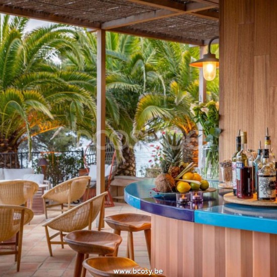 Tekna Nautic QUAY LIGHT 90°-koper-helder glas.