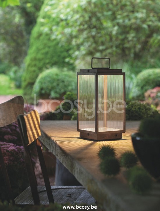 Tekna Nautic ILFORD FLOOR-2700K donker brons-geribbeld glas.