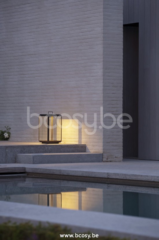 Tekna Nautic ILFORD FLOOR LARGE ON BATTERY-2700K bronze foncé-verre clair.