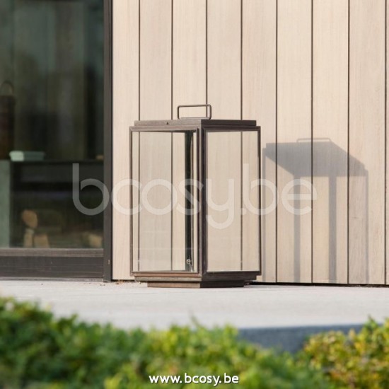 Tekna Nautic Ilford Floor Large On Battery-2700K dark bronze-clear glass.