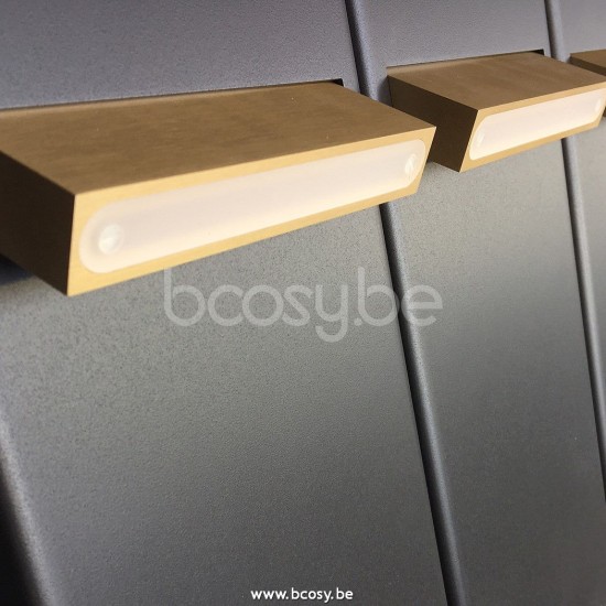 Tekna Nautic CREED-bronze foncé laqué avec insert en laiton massif.