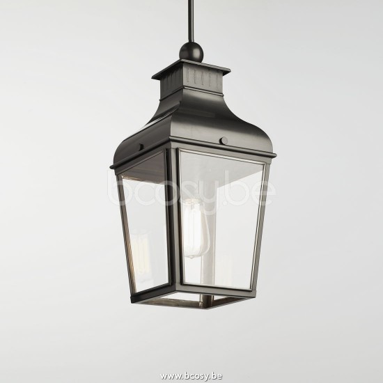 Tekna Nautic Montrose Small Pendant-dark bronze-clear glass.