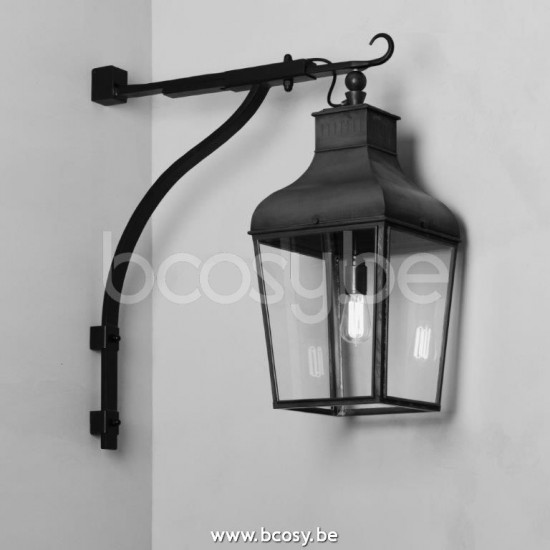 Tekna Nautic MONTROSE WALL-Dunkelbronze-Klarglas.