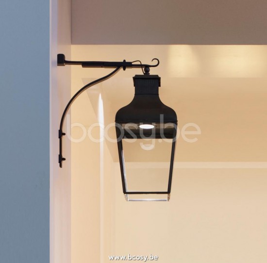 Tekna Nautic MONTROSE WALL-LED-donker brons-helder glas.