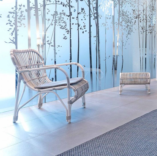 Vincent Sheppard Lucy Lazy Sessel Off-white Flechtwerk Polyethylen.