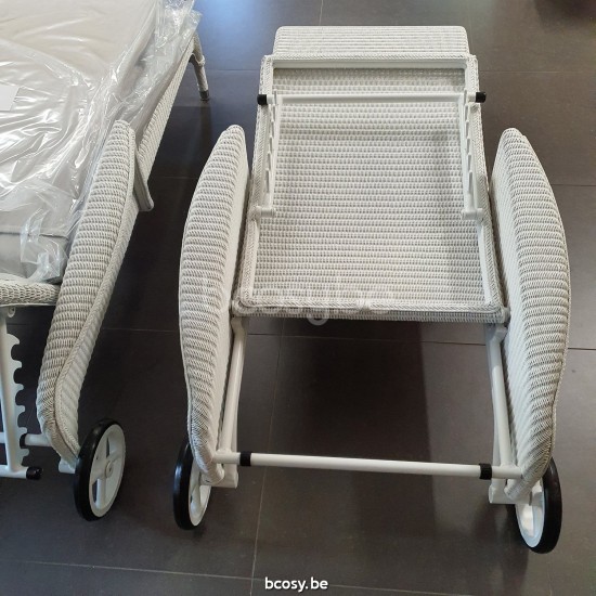 Vincent Sheppard Dovile sonnenliege strandstuhl strandstuehle gartenliegen Schnee Lloyd Loom.