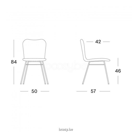 Vincent Sheppard Lena Dining Chair Black Powder Coated Steel A frame Old Lace Wicker Polyethylene.