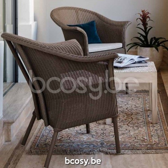 Vincent Sheppard Monte Carlo Chaise Lloyd Loom Taupe.