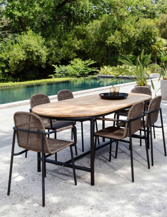 Vincent Sheppard Wicked Stoel Zwart Aluminium frame.