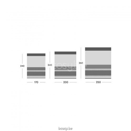 Vincent Sheppard Outdoor Carpet 200x300 Toundra Sahara Fabric Polyester.