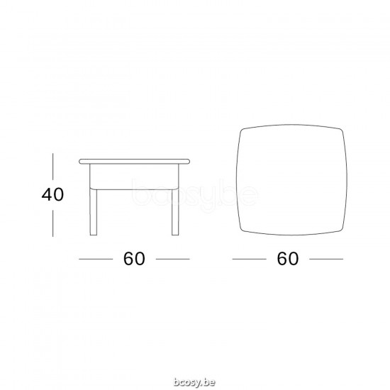 Vincent Sheppard Dovile Garten Beistelltisch Nacré Lloyd Loom.
