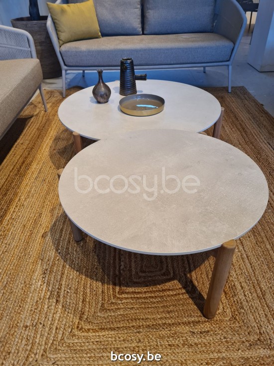 Vincent Sheppard Oda Garten Couchtische Rahmen aus Unbehandeltes Teakholz Dia 68.