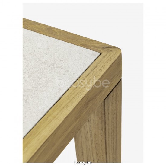 Vincent Sheppard Table à manger DAVID 210 Volta 310x100 Table de Jardin cadre en Teck Non traité.