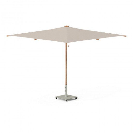 Vincent Sheppard Florence Parasol 300X300 Eucalyptus Wood frame Sunbrella Solids cat B on demand.