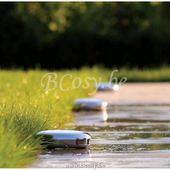 Authentage GAL203600 GALED buitenvloerlamp Chrome Authentage Buitenvloerlampen Buitenverlichting.