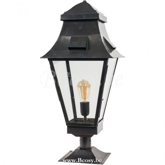 Authentage GRA001SM3 GRACIEUZE Tuinpaal lampverlichting E27 Bronze Authentage Outdoor Oprit Buitenverlichting Paallampen Tuinpalen Buitenverlichting.