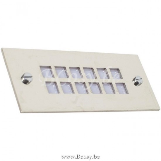 Authentage GRI201002 GRILLE Aussenwandleuchte lampe aussen Chrome Authentage Aussen Wandleuchten Aussenwandlampen.