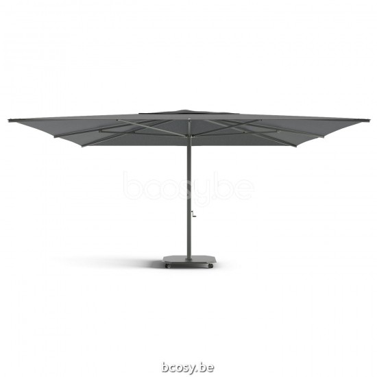 Jardinico JCP202 500x500 Square Centerpost Parasol Pole Charcoal Canopy Onyx Sunbrella Plus Marine.