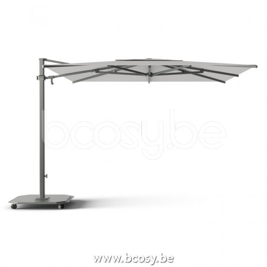 Jardinico JCP301 300x300 Square Cantilever Parasol Pole Charcoal Canopy Mooncrest Sunbrella Plus Marine.