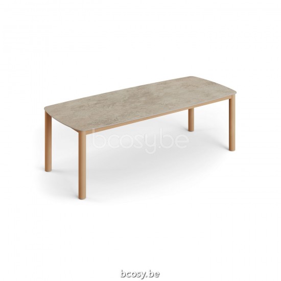 Jati Kebon Benoa Table de jardin Dessus de table Céramique Chianca 12mm.