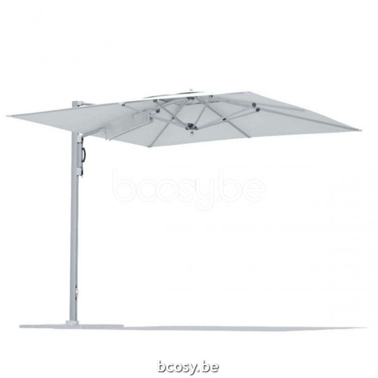 TUUCI vrijstaande zwevende aluminium parasols.